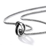 Titanium Steel Pendant Sweater Chain Internet Celebrant Men's Necklace - Image 4