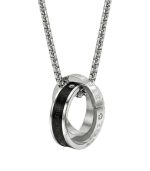 Titanium Steel Pendant Sweater Chain Internet Celebrant Men's Necklace
